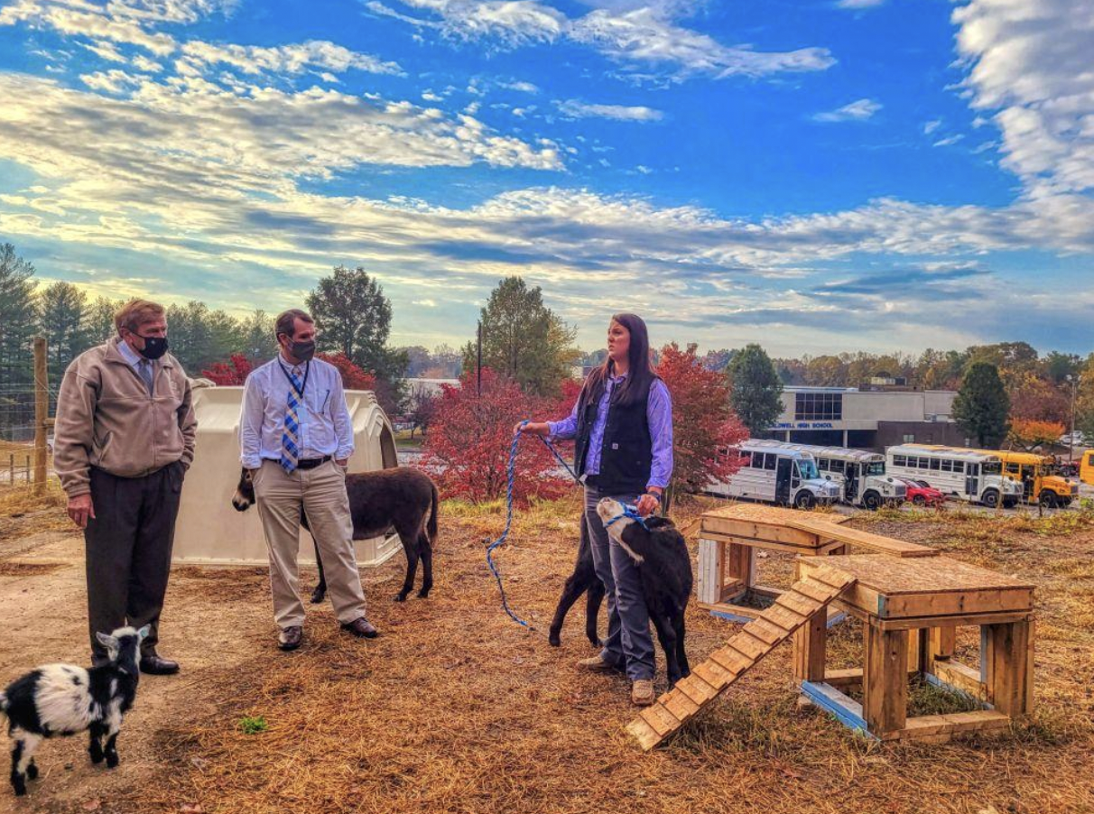 Beginning Teacher Starts Successful Animal Science Program At West Caldwell  High School | NC FFA | North Carolina Future Farmers of America
